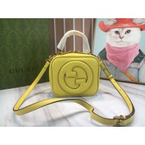 Gucci Blondie Top Handle Bag 744434 Yellow