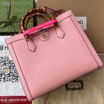Gucci Diana Large GG Tote Bag Pink