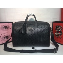 Gucci GG Carry-On Duffle 474131 Black