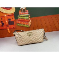 Gucci GG Marmont Shoulder Bag 739166 Beige