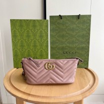 Gucci GG Marmont Shoulder Bag 739166 Pink