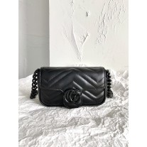 Gucci GG Marmont Super Mini Bag Black