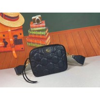 Gucci GG Matelassé Small Bag 702234 Black