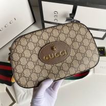 Gucci GG Shoulder Bag 574886 Beige