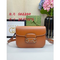 Gucci Horsebit 1955 Shoulder Bag 602204 Brown