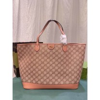 Gucci Ophidia GG Large Tote Bag 741424 Pink