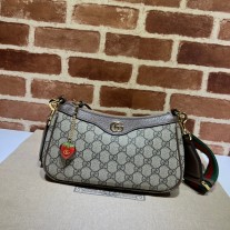 Gucci Ophidia Gg Small Handbag 735132 Beige Ebony