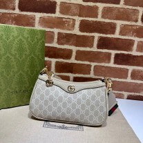 Gucci Ophidia Gg Small Handbag 735132 Beige White