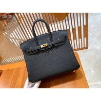 Hermes Birkin Bag 25CM 30CM Togo Calfskin Classic Black