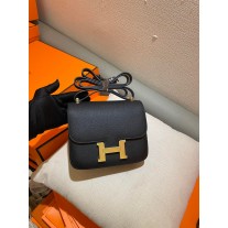 Hermes Constance 19 Bag Epsom Leather Black