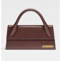 Jacquemus Le Chiquito Long Bag Le Chouchou Midnight Brown