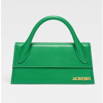 Jacquemus Le Chiquito Long Bag Le Raphia Green