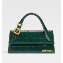 Jacquemus Le Chiquito Long Boucle Les Sculptures Green
