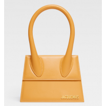 Jacquemus Le Chiquito Moyen Le Raphia Dark Yellow