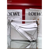 Loewe Puzzle Edge Bag Calfskin 29CM White
