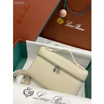 Loro Piana Extra Pocket L19 Pouch Calfskin Beige