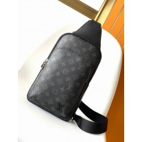 Louis Vuitton Avenue Slingbag Monogram Macassar Coated Canvas Black