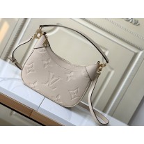 Louis Vuitton Bagatelle Monogram Empreinte Leather M46099 White