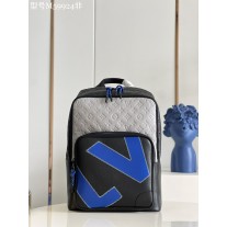 Louis Vuitton Dean Backpack Grey Taurillon Calfskin