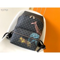Louis Vuitton M45275 Discovery Backpack Damier Graphite