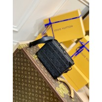 Louis Vuitton Handle Soft Trunk Monogram Macassar M59163