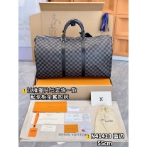 Louis Vuitton Keepall Bandouliere 55 Damier Graphite N41418