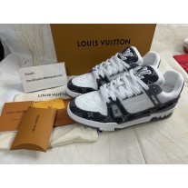 Louis Vuitton LV Trainer Unisex Sneaker Monogram Gray
