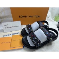 Louis Vuitton LV x TM LV Sunset Flat Comfort Sandal Multicolored