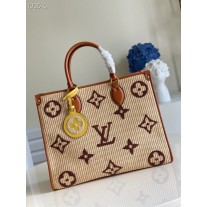 Louis Vuitton Monogram Raffia OnTheGo MM M57707