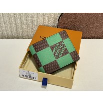 Louis Vuitton Multiple Wallet Damier Pop Green