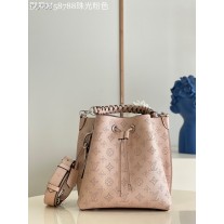 Louis Vuitton Muria Mahina Bucket Bag Pink