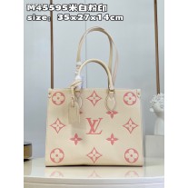Louis Vuitton OnTheGo Handbag Medium M21575 Monogram Empreinte Embossed