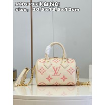 Louis Vuitton Speedy Bandoulière 20 Handbag Monogram Empreinte Leather M46397