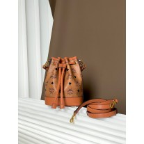 MCM Dessau Drawstring Bag in Visetos
