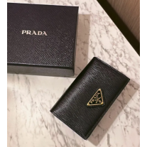 Prada Bifold Card Case Black