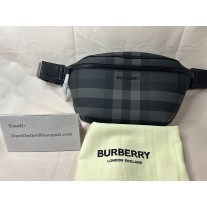 Burberry Cason Belt Bag Charcoal