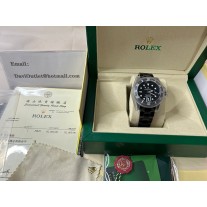 Rolex Men Watch Black Submariner 16610 Black-PVD