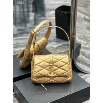 Saint Laurent LE 57 Monogram Shoulder Bag Lambskin Gold