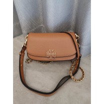Tory Burch Britten Convertible Crossbody Brown