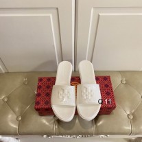 Tory Burch Eleanor Jelly Slide White