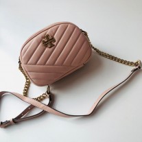 Tory Burch Kira Chevron Camera Bag Pink