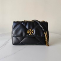 Tory Burch Kira Diamond Quilt Convertible Shoulder Bag Black