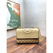 Tory Burch Large Fleming Convertible Shoulder Bag Desert Dune