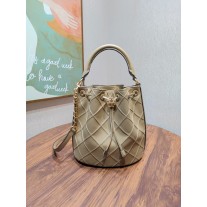 Tory Burch Large Fleming Soft Bucket Bag Pebblestone
