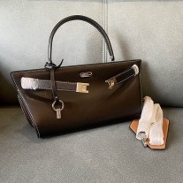 Tory Burch Lee Radziwill Cat Eye Bag Coffee