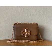 Tory Burch Small Eleanor Convertible Shoulder Bag Brown