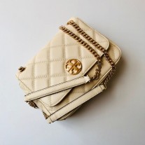 Tory Burch Willa Shoulder Bag Cream
