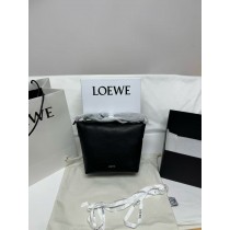 Loewe Men's Cubi Small Crossbody Bag in Grained
