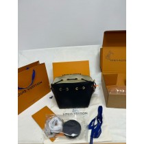 Louis Vuitton Lockme Backpack Black Grained Leather for sale