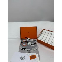 Hermes Lift slip-on sneaker light grey